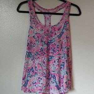 Lilly Pulitzer luxletic tank top sz medium